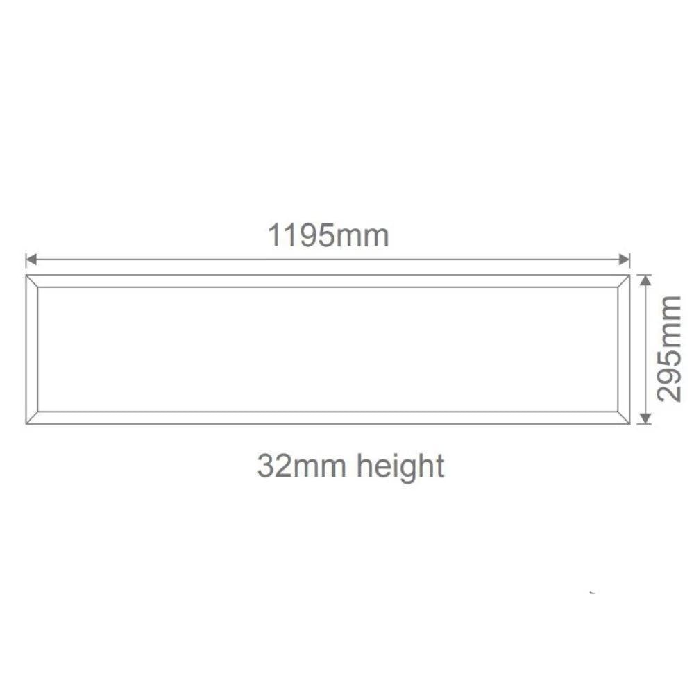 Domus PANEL-BLT-312 - 35W LED Tri-Colour 1200x300mm Backlit Panel Troffer Light-Domus Lighting-Ozlighting.com.au