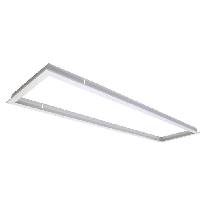 Domus PANEL-TRIM-312 - 1230x330mm Recessed Panel Trim Satin White-Domus Lighting-Ozlighting.com.au