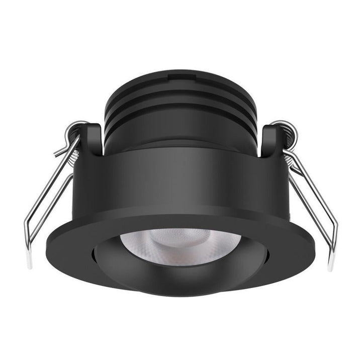 Domus PICO-3 - 3W LED Tri-Colour Dimmable Miniature Recessed Fixed/Tilt Downlight-Domus Lighting-Ozlighting.com.au