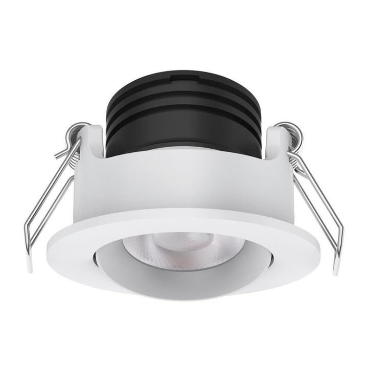 Domus PICO-3 - 3W LED Tri-Colour Dimmable Miniature Recessed Fixed/Tilt Downlight-Domus Lighting-Ozlighting.com.au