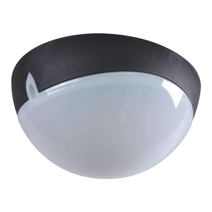 Domus POLYDOME - 250/340/425mm Round Polycarbonate Exterior Ceiling Light-Domus Lighting-Ozlighting.com.au