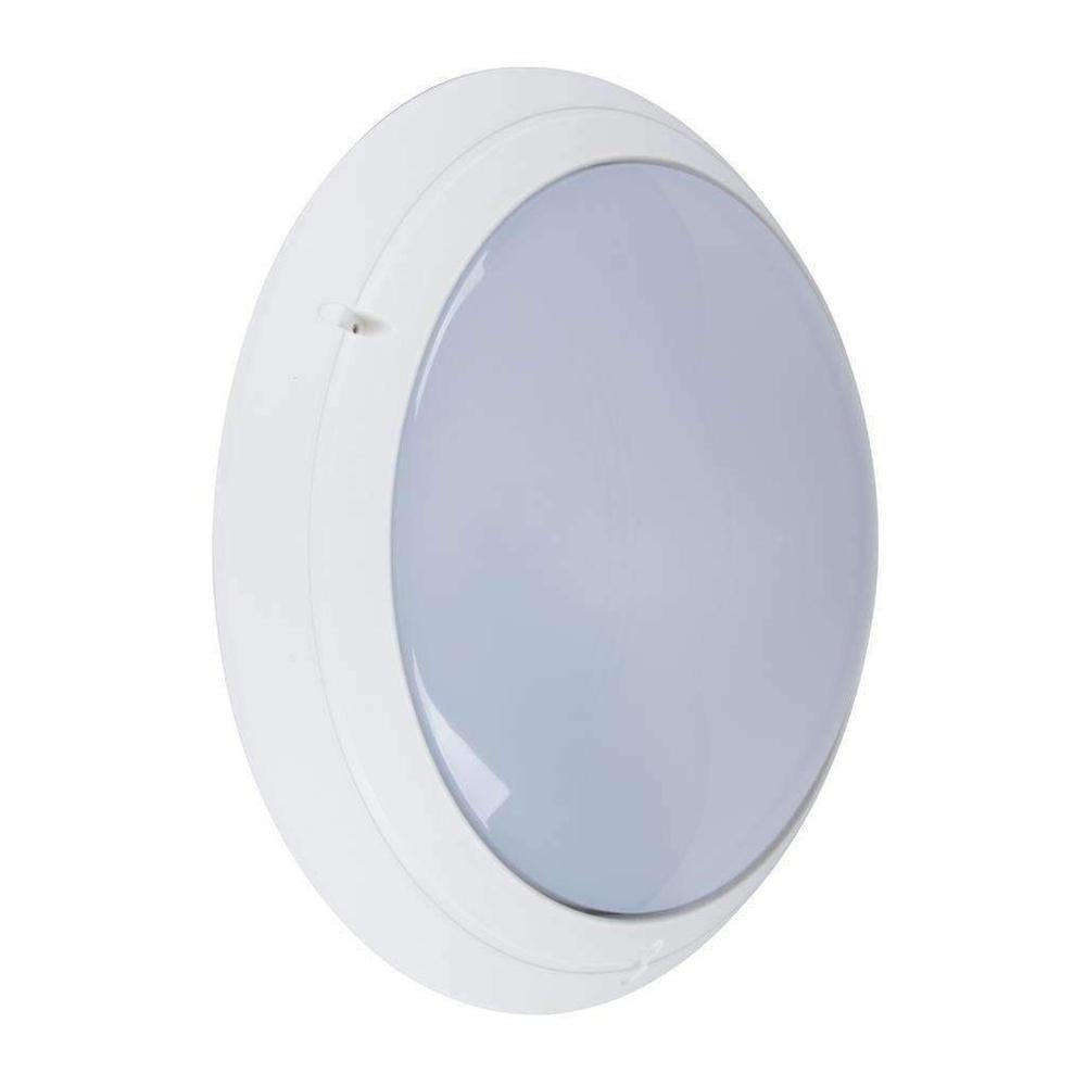 Domus POLYRING-RND-PLN - Round Plain Fascia Polycarbonate Wall Light-Domus Lighting-Ozlighting.com.au