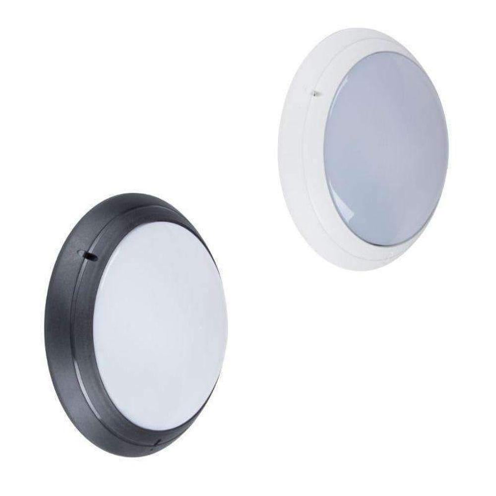 Domus POLYRING-RND-PLN - Round Plain Fascia Polycarbonate Wall Light-Domus Lighting-Ozlighting.com.au