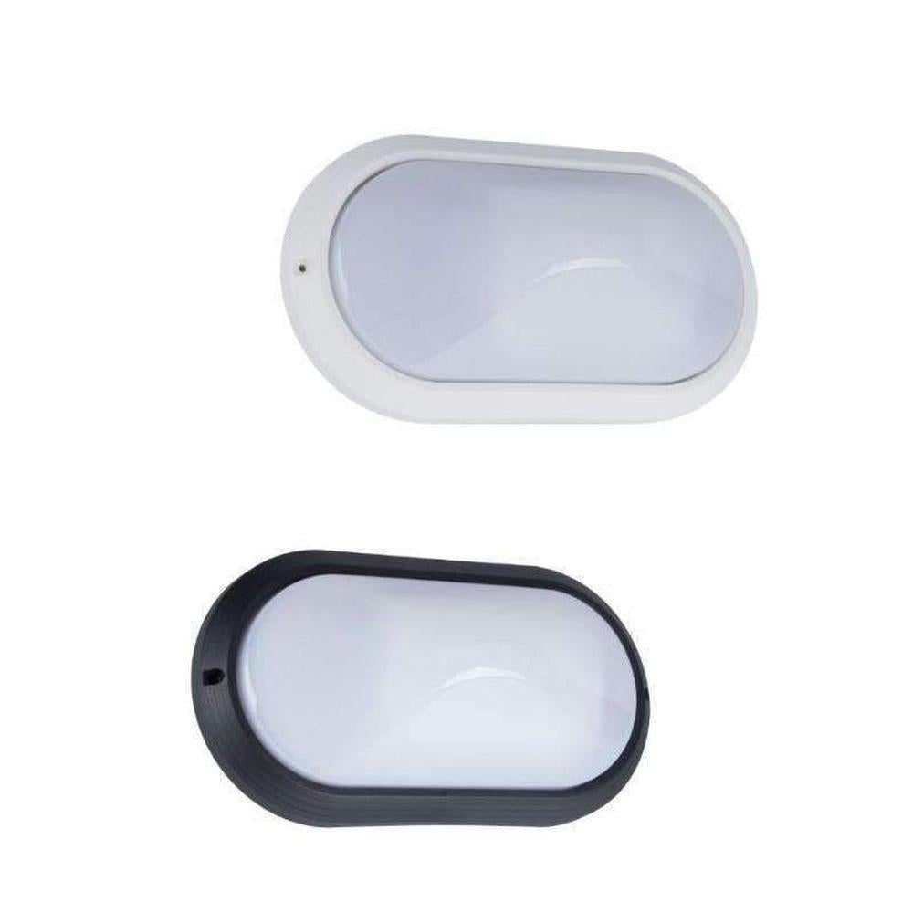 Domus POLYRING-SML-PLN - Oval Small Plain Fascia Polycarbonate Wall Light-Domus Lighting-Ozlighting.com.au