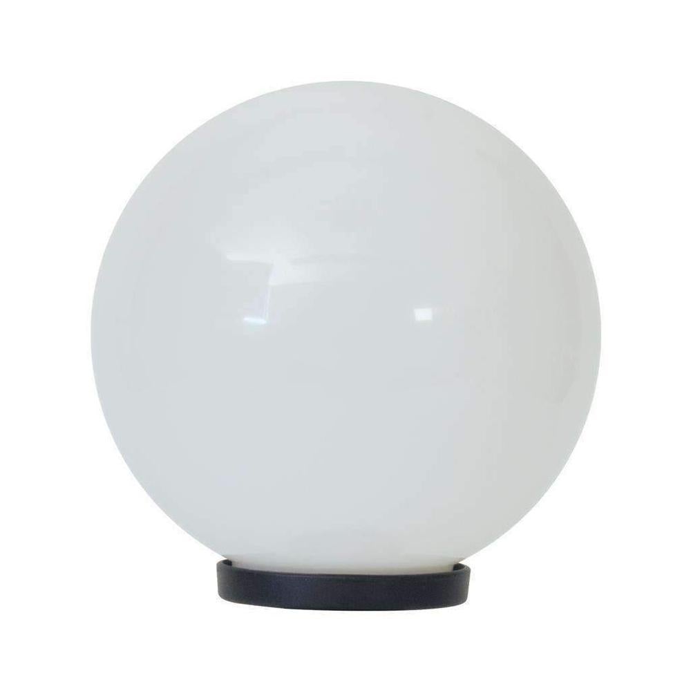 Domus POLYSPHERE - 200/250/300/400mm Polycarbonate Sphere And Base IP44-Domus Lighting-Ozlighting.com.au