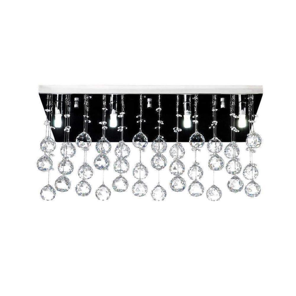 Domus STARLIGHT-PLATE - LED Crystal Ceiling Light-Domus Lighting-Ozlighting.com.au