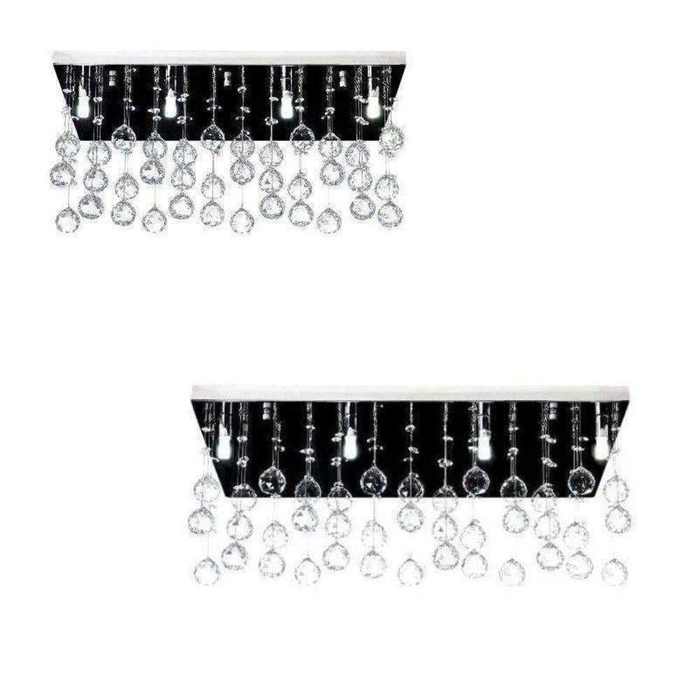 Domus STARLIGHT-PLATE - LED Crystal Ceiling Light-Domus Lighting-Ozlighting.com.au