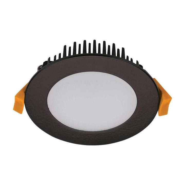 Domus TEK-13 - 13W LED Tri-Colour Dimmable Round Flat Face Downlight IP44-Domus Lighting-Ozlighting.com.au