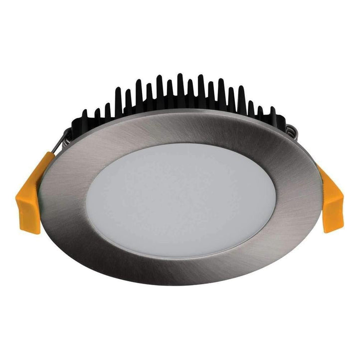 Domus TEK-13 - 13W LED Tri-Colour Dimmable Round Flat Face Downlight IP44-Domus Lighting-Ozlighting.com.au