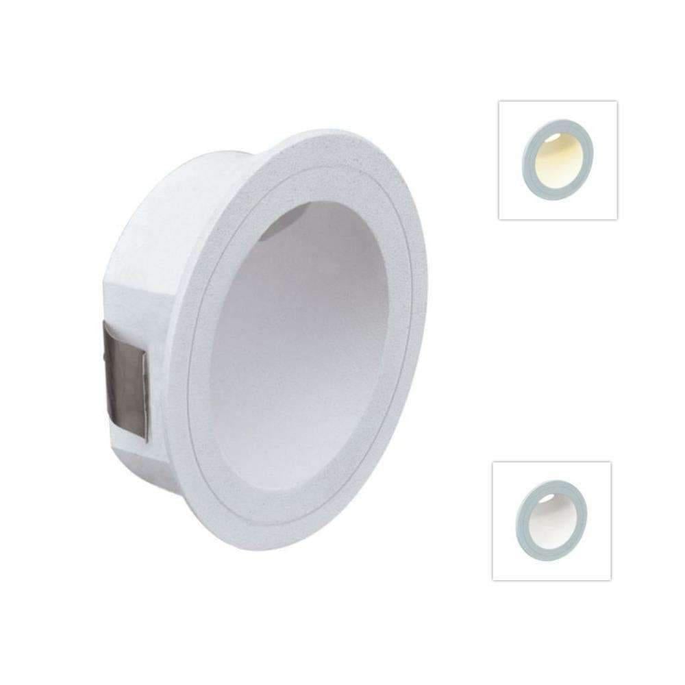 Domus YOU-3 - 3W LED Interior/Exterior Round/Square Recessed Step Light IP54-Domus Lighting-Ozlighting.com.au