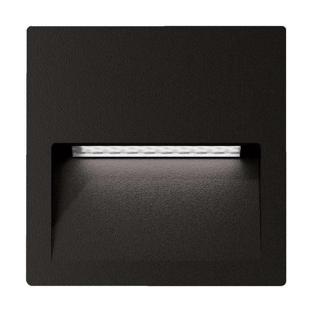 Domus ZAC-4-SQR - 4W 12V DC LED Exterior Square Recessed Step Light IP65 - DRIVER REQUIRED-Domus Lighting-Ozlighting.com.au