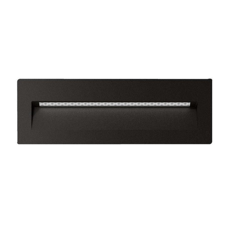 Domus ZAC-8 - 8W 12V DC LED Exterior Rectangle Recessed Step Light IP65 - DRIVER REQUIRED-Domus Lighting-Ozlighting.com.au