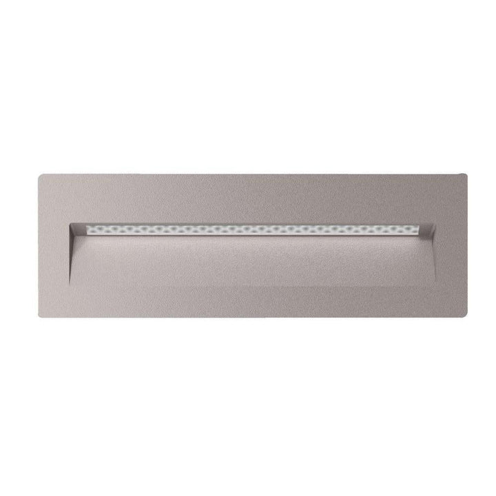 Domus ZAC-8 - 8W 12V DC LED Exterior Rectangle Recessed Step Light IP65 - DRIVER REQUIRED-Domus Lighting-Ozlighting.com.au