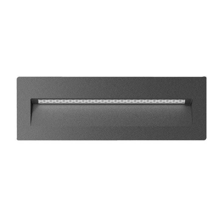 Domus ZAC-8 - 8W LED Exterior Rectangle Recessed Step Light IP65-Domus Lighting-Ozlighting.com.au