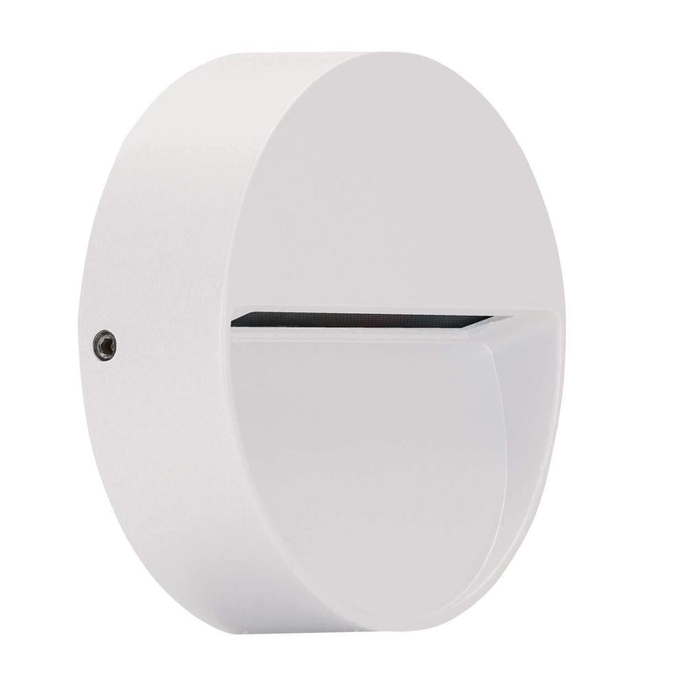 Domus ZEKE-4-RND - 4W 12V DC LED Exterior Round Surface Mount Step Light IP65 - DRIVER REQUIRED-Domus Lighting-Ozlighting.com.au