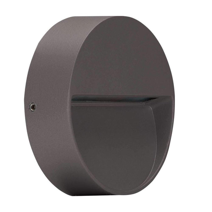 Domus ZEKE-4-RND - 4W 12V DC LED Exterior Round Surface Mount Step Light IP65 - DRIVER REQUIRED-Domus Lighting-Ozlighting.com.au