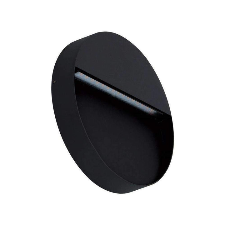 Domus ZEKE-9-RND - 9W 12V DC LED Exterior Round Surface Mount Step Light IP65 - DRIVER REQUIRED-Domus Lighting-Ozlighting.com.au