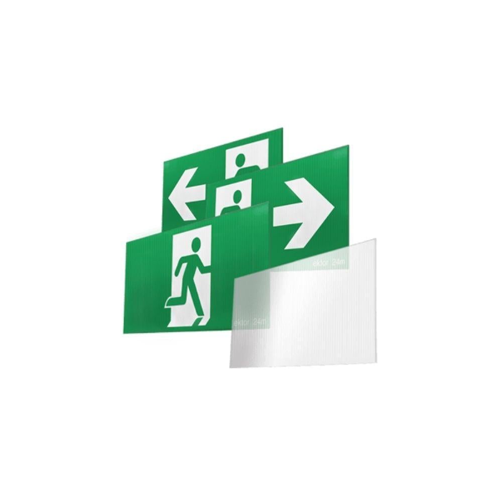 Ektor BOXIT - Wall/Ceiling Emergency Exit Sign IP20-Ektor Lighting-Ozlighting.com.au