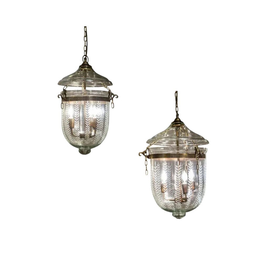 Emac & Lawton BELL JAR - 3 Light S/M Ceiling Pendant-Emac & Lawton-Ozlighting.com.au