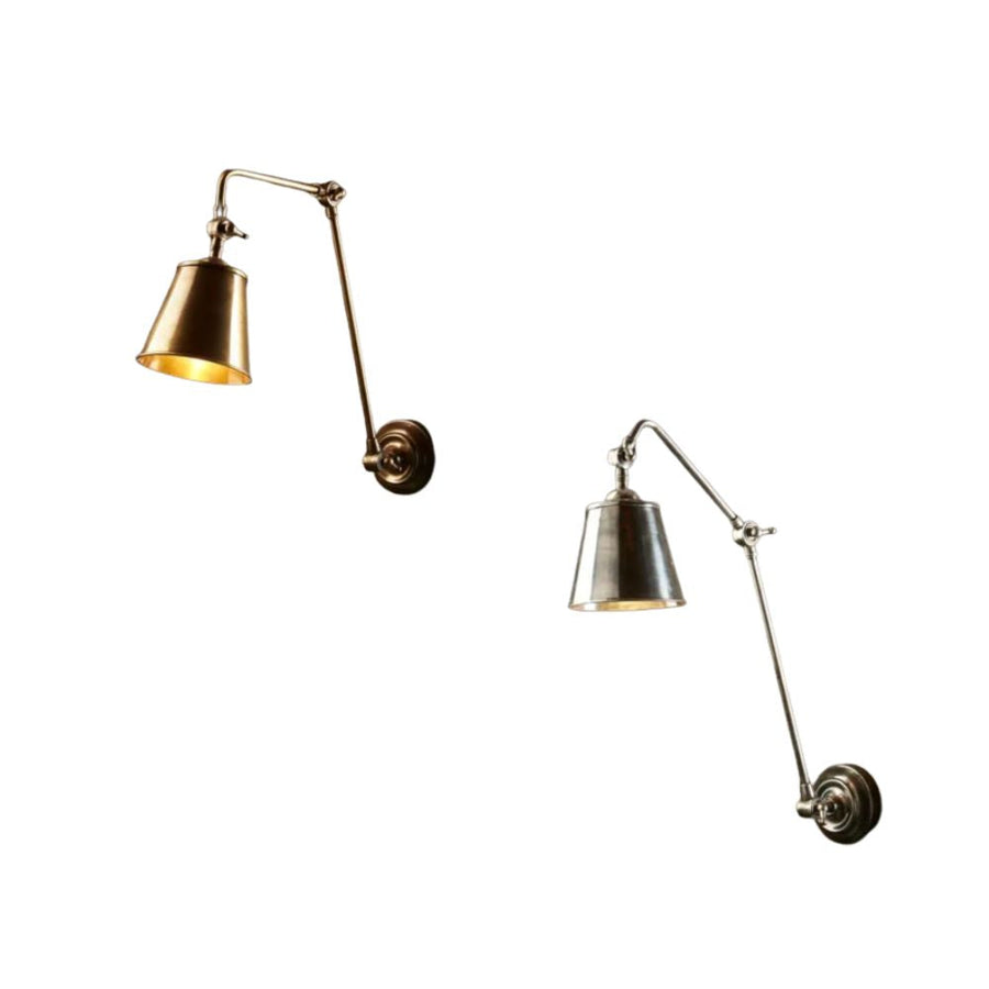 Emac & Lawton CROMWELL - Directional Adjustable Arm Interior Wall Light-Emac & Lawton-Ozlighting.com.au