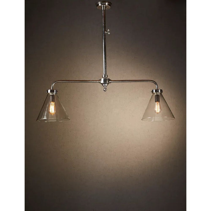 Emac & Lawton GADSDEN - 2 Light Ceiling Pendant-Emac & Lawton-Ozlighting.com.au