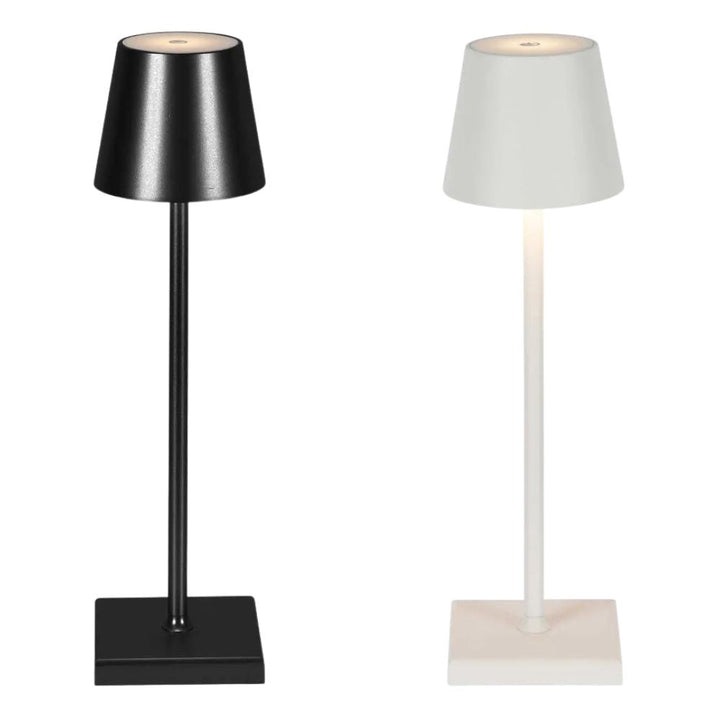 Emac & Lawton LORENZO - 3W Rechargeable Touch Dimming Table Lamp-Emac & Lawton-Ozlighting.com.au