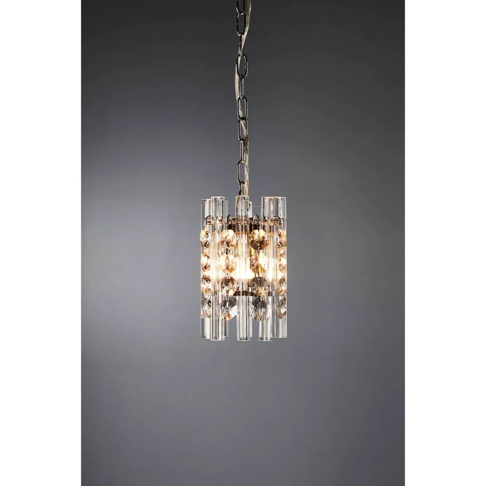 Emac & Lawton MONZA - 1 Light Chandelier Pendant-Emac & Lawton-Ozlighting.com.au