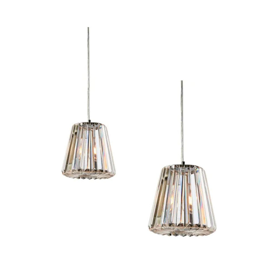 Emac & Lawton MOULIN - 1/3 Light Glass Ceiling Pendant-Emac & Lawton-Ozlighting.com.au