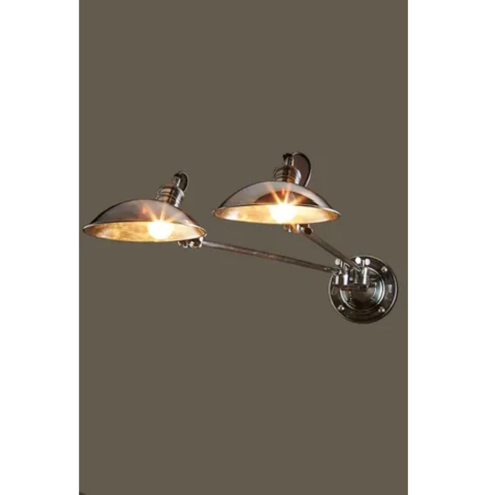 Emac & Lawton REMINGTON - 25W Wall Light with Metal Shade-Emac & Lawton-Ozlighting.com.au