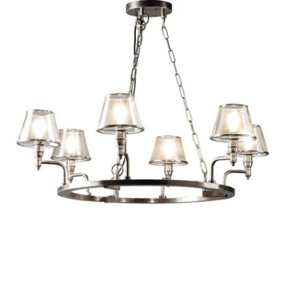 Emac & Lawton SIENNA - 25W 6 Light Chandelier-Emac & Lawton-Ozlighting.com.au