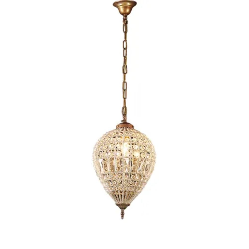 Emac & Lawton ST LOREN - 1 Light S/M Chandelier Pendant-Emac & Lawton-Ozlighting.com.au