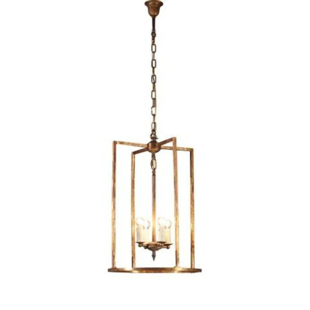 Emac & Lawton ST PALAIS - 25W Antique Brass Ceiling Pendant-Emac & Lawton-Ozlighting.com.au