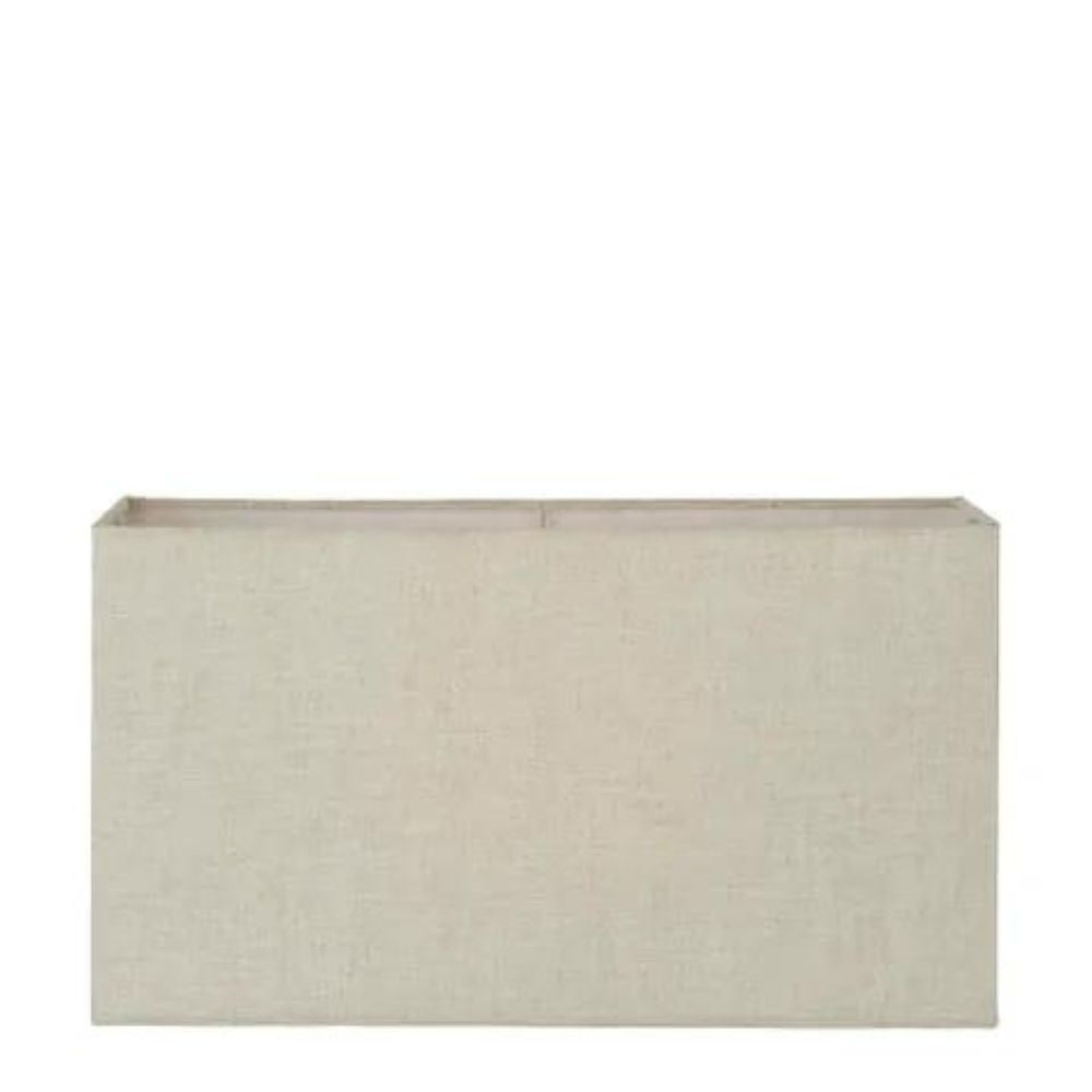 Emac & Lawton - XL Linen Rectangle Lamp Shade-Emac & Lawton-Ozlighting.com.au