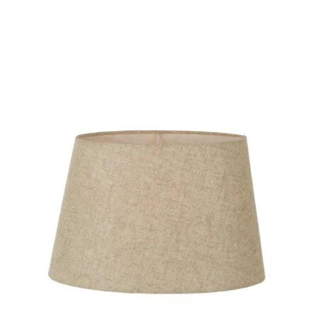 Emac & Lawton - XS/M/XXL Linen Oval Lamp Shade-Emac & Lawton-Ozlighting.com.au