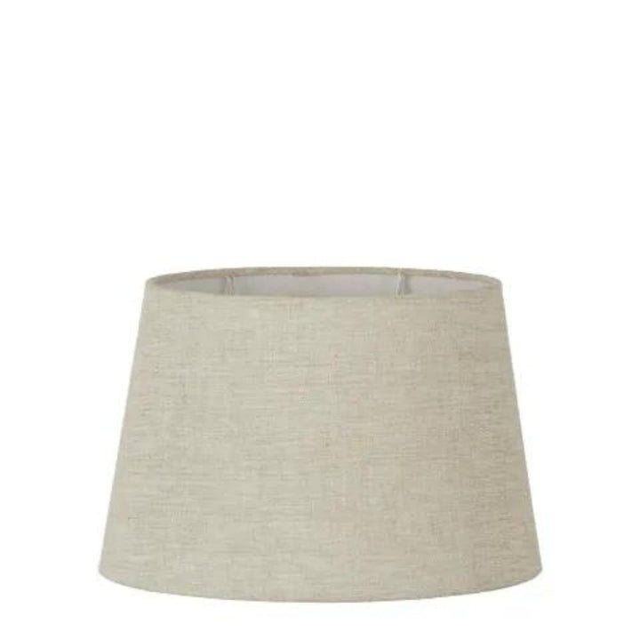 Emac & Lawton - XS/M/XXL Linen Oval Lamp Shade-Emac & Lawton-Ozlighting.com.au