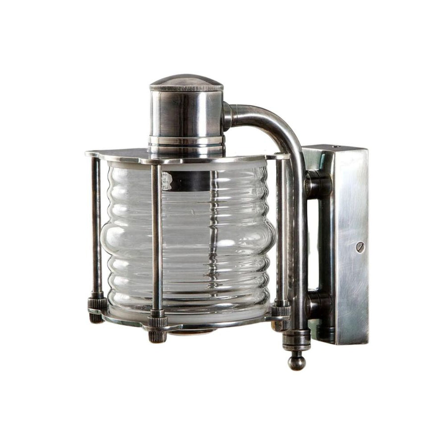 Emac & Lawton YARRA - Classic Exterior Wall Bracket Light IP54 Antique Silver-Emac & Lawton-Ozlighting.com.au