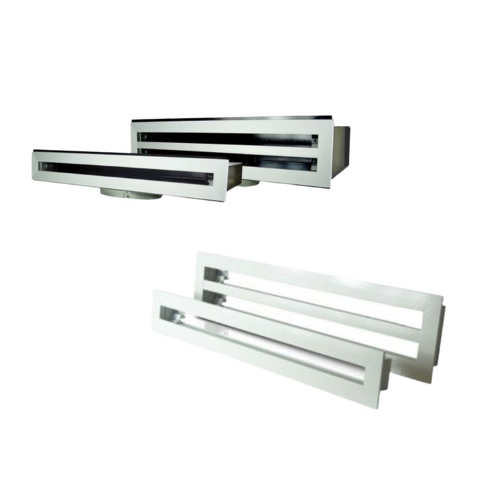 Fantech Trade LINEAR SLOT - Single/double Slot Internal Grille-Fantech Trade-Ozlighting.com.au