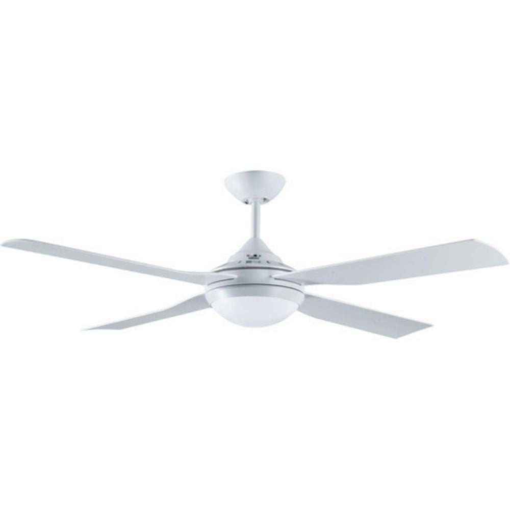 Fantech Trade QUINTON-48-LED-LIGHT - 4 Blade 1220mm 48" AC Ceiling Fan with 18W Tri-Colour Switchable LED Light-Fantech Trade-Ozlighting.com.au