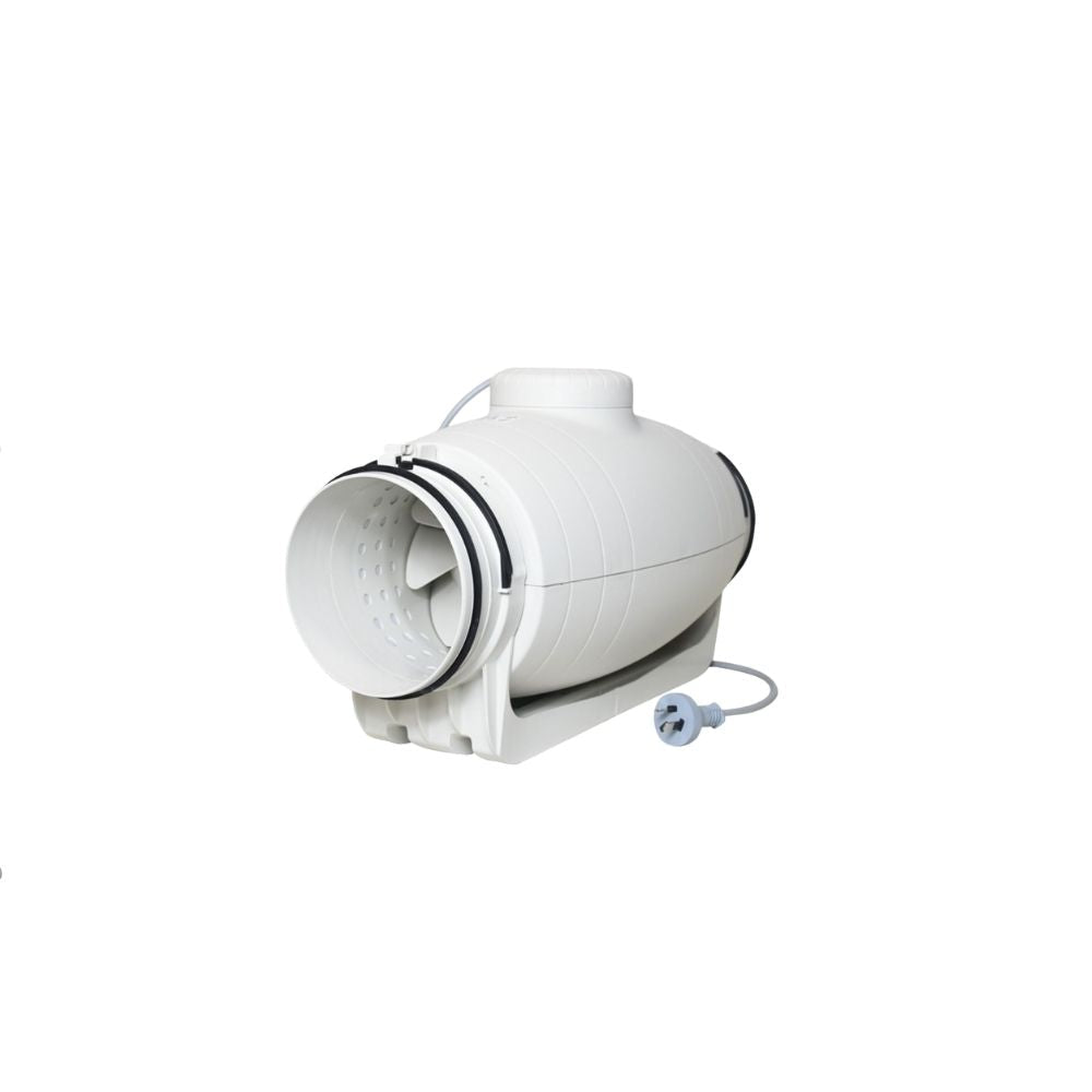 Fantech Trade TD SILENT - 100/125/150/200 - In-Line Duct Mounted Fan - IP44-Fantech Trade-Ozlighting.com.au