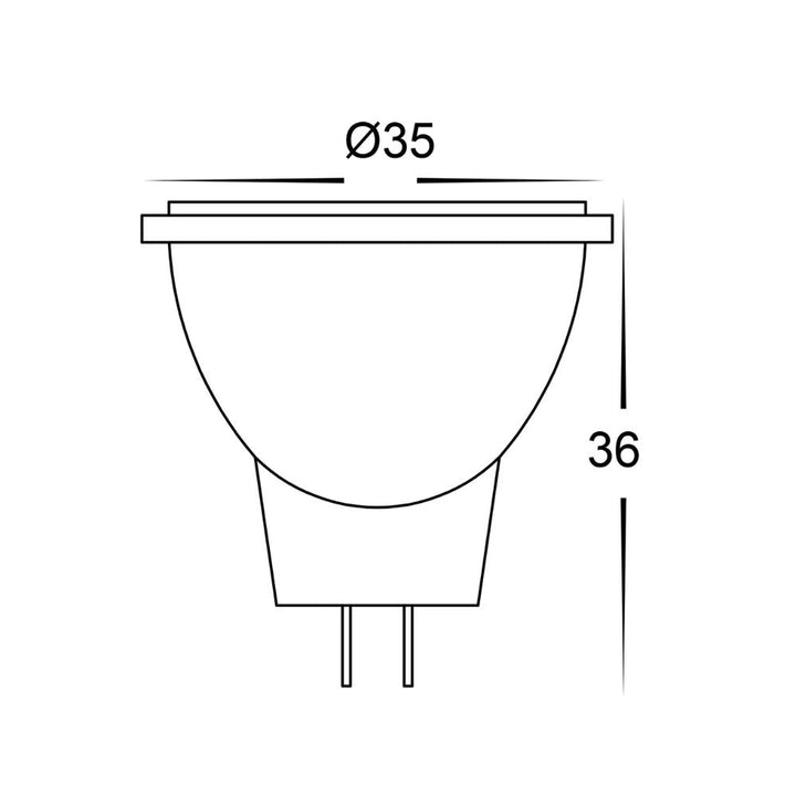 Havit - 3W LED Globe - MR11 - DRIVER REQUIRED-Havit Lighting-Ozlighting.com.au