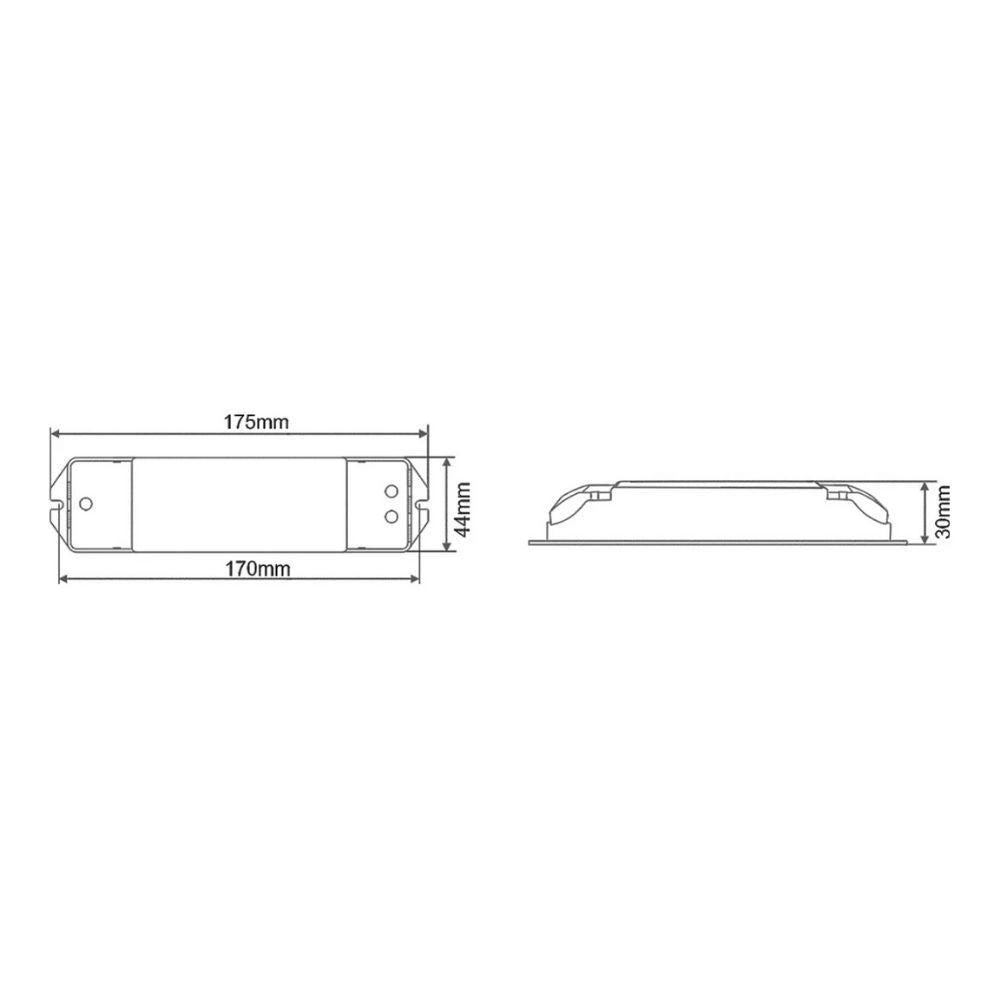 Havit CONTROLLER - 216W/432W 12V/24V DMX RGB LED Strip Controller-Havit Lighting-Ozlighting.com.au