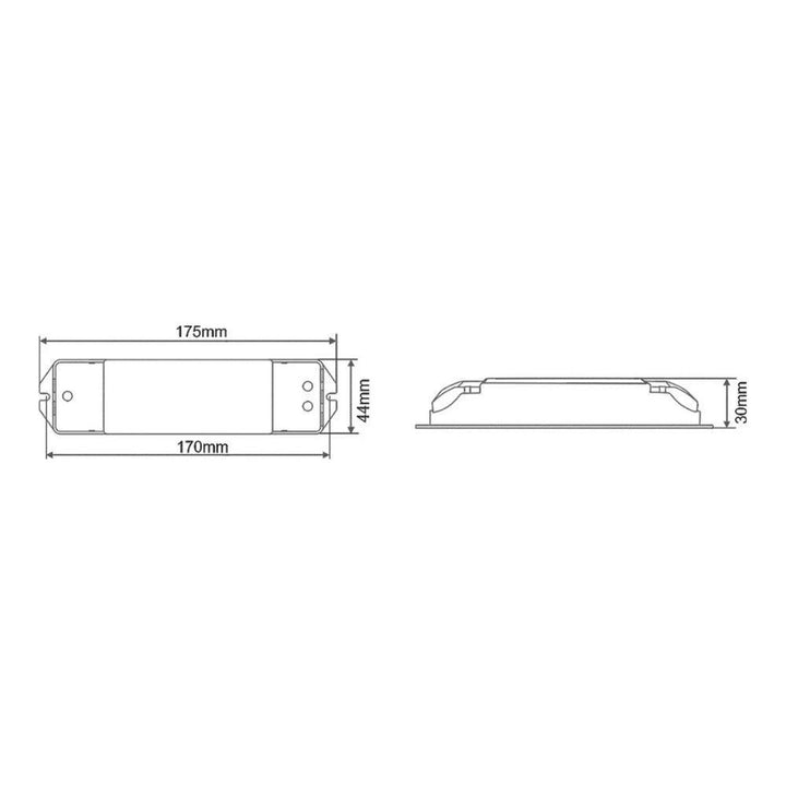 Havit CONTROLLER - 216W/432W 12V/24V DMX RGB LED Strip Controller-Havit Lighting-Ozlighting.com.au