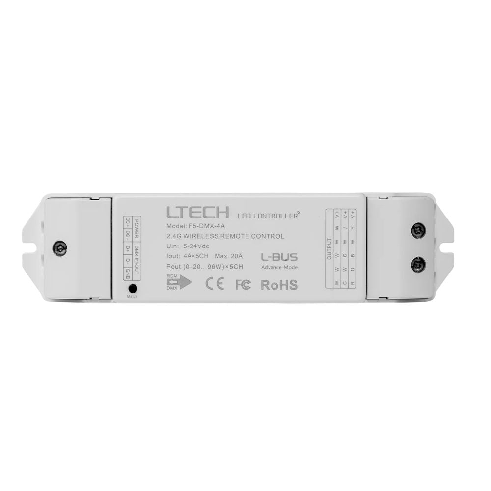 Havit CONTROLLER - 5 Channel LED Strip DMX Receiver-Havit Lighting-Ozlighting.com.au