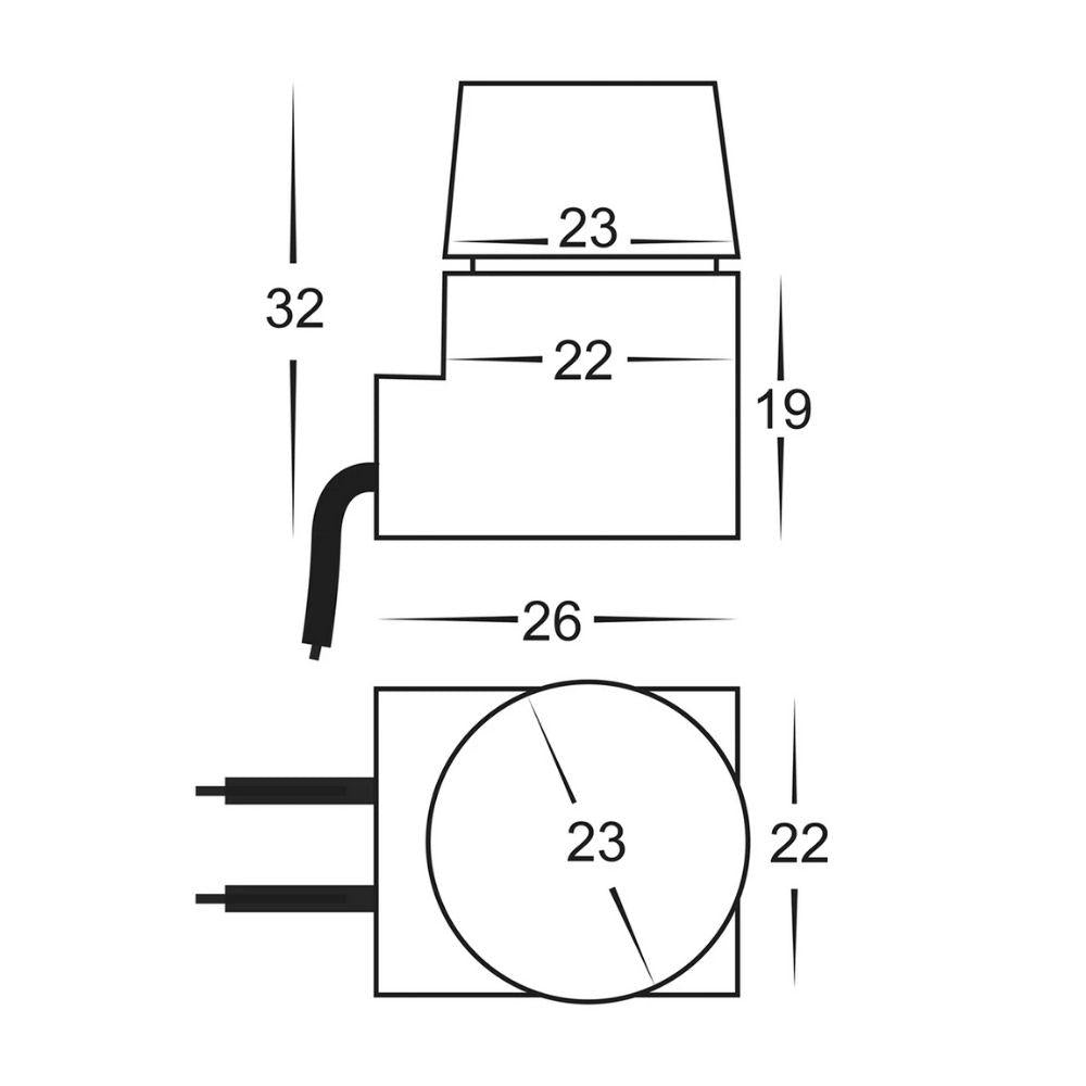 Havit DIMMER-0/1-10V - 0/1-10V LED Strip Rotary Dial Dimmer-Havit Lighting-Ozlighting.com.au