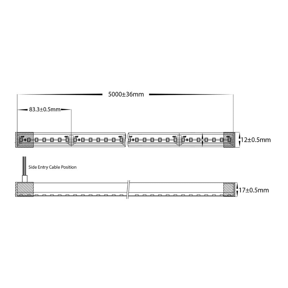 Havit HAVIFLEX - 20W Side Bend Chasing RGB LED Strip IP67 - DRIVER REQUIRED-Havit Lighting-Ozlighting.com.au