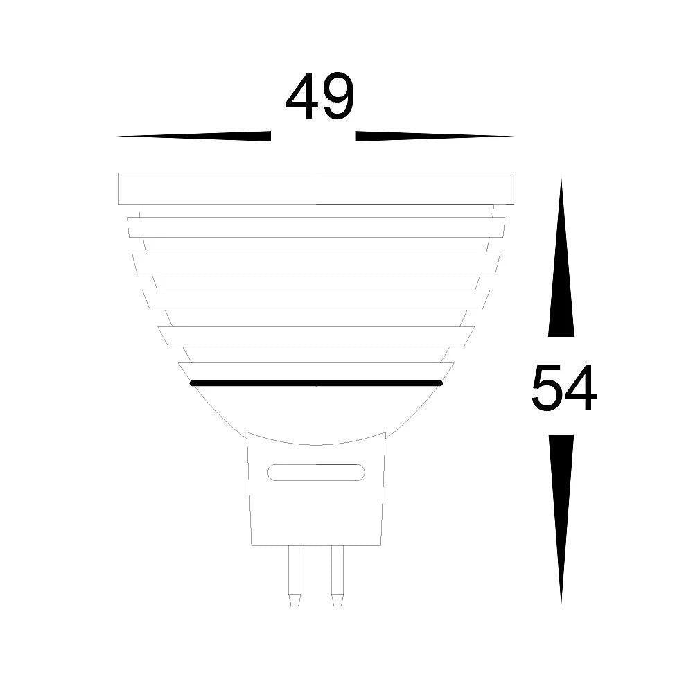 Havit HV95021-12V - 5W LED 12V DC RGB MR16 Shape Globe With Remote - DRIVER REQUIRED-Havit Lighting-Ozlighting.com.au