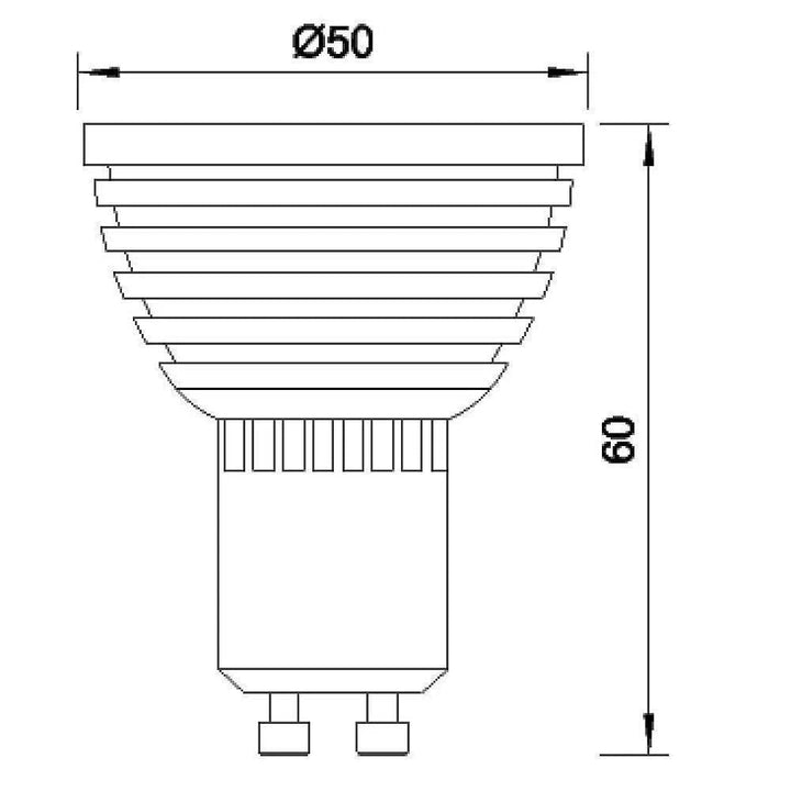 Havit HV95021-240V - 5W LED RGB GU10 Shape Globe With Remote-Havit Lighting-Ozlighting.com.au