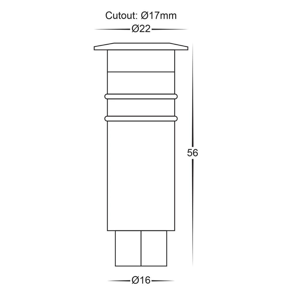 Havit KETT - 0.5W LED Deck Lights IP65 - 12V DRIVER REQUIRED-Havit Lighting-Ozlighting.com.au