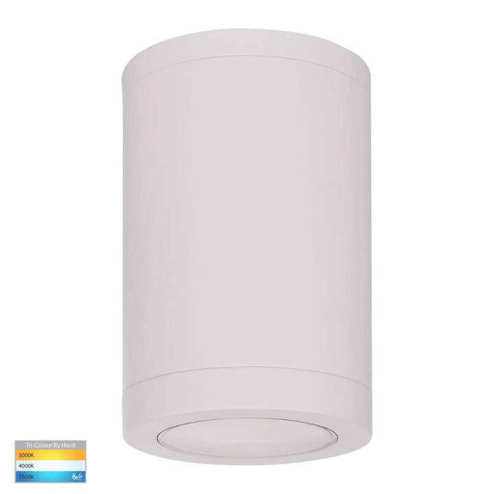 Havit LEXAN - GU10 3W LED Tri-Colour Dimmable Round Surface Mount Downlight IP54-Havit Lighting-Ozlighting.com.au