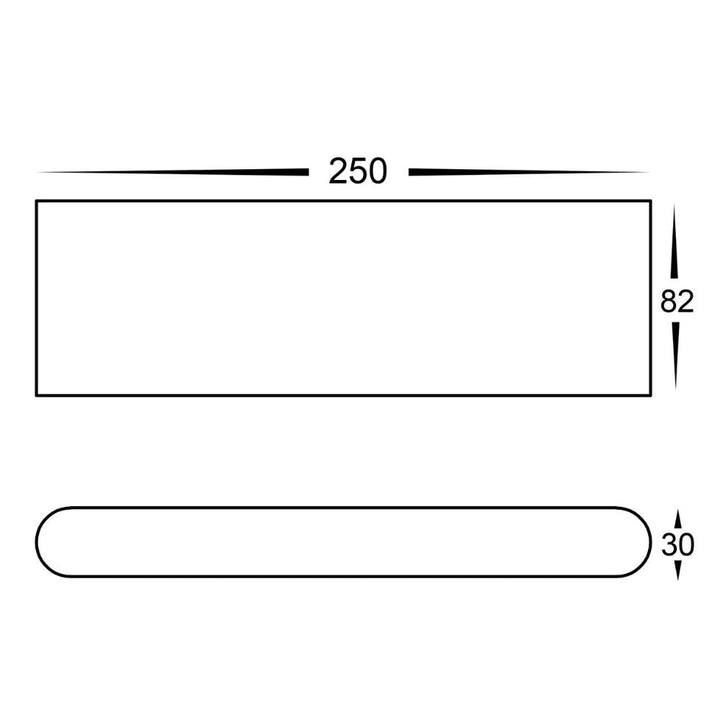 Havit LISSE - 12W 12V DC LED Tri-Colour Exterior Fixed Down Only Wall Light IP54 - DC DRIVER REQUIRED-Havit Lighting-Ozlighting.com.au